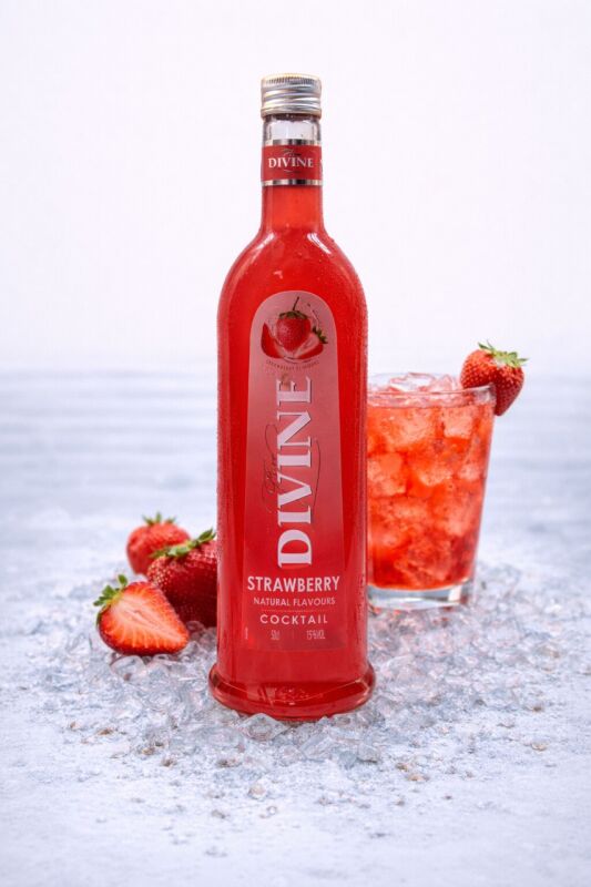 Divine-Jelzin Strawberry 0,5l